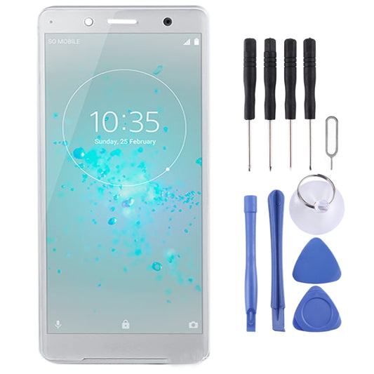 LCD Screen and Digitizer Full Assembly for Sony Xperia XZ2 Compact(Silver) by buy2fix