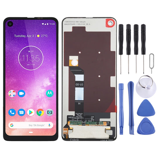 LCD-Bildschirm und Digitizer-Vollmontage für Motorola One Vision