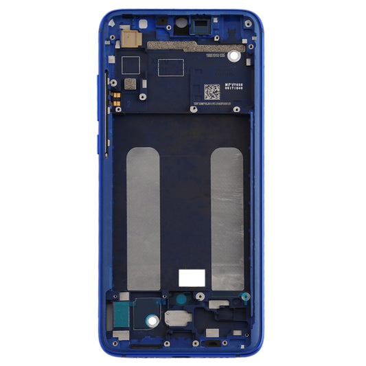 Front Housing LCD Frame Bezel Plate for Xiaomi Mi CC9 / 9 Lite(Blue) by buy2fix