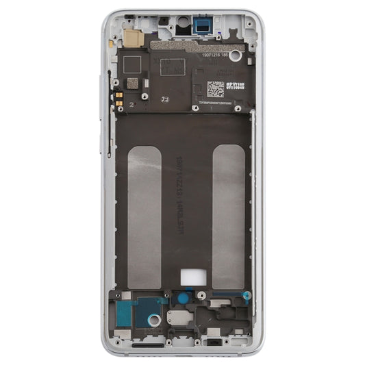 Front Housing LCD Frame Bezel Plate for Xiaomi Mi CC9 / 9 Lite(Silver) by buy2fix