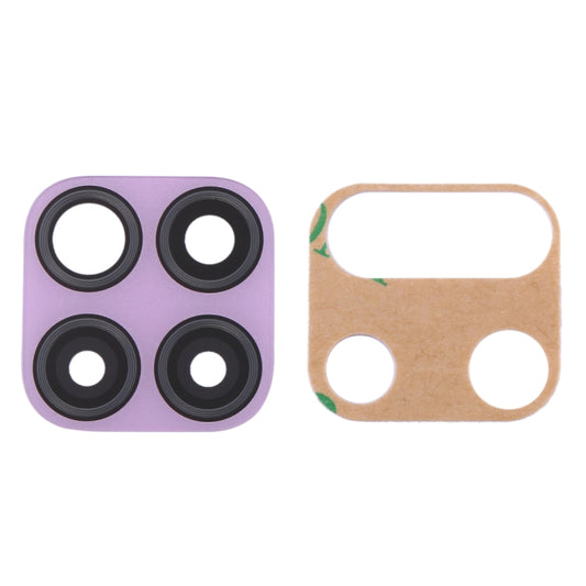 For Huawei P40 Lite 10pcs Original Back Camera Lens (Pink) by buy2fix