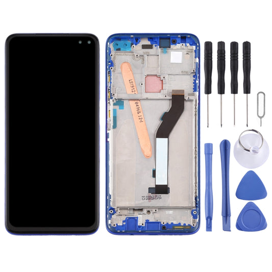 Original LCD Screen for Xiaomi Redmi K30 5G Digitizer Full Assembly with Frame(Black) by buy2fix