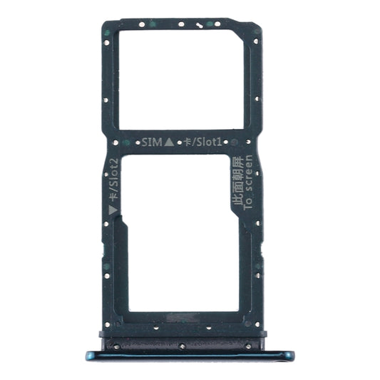 SIM Card Tray + SIM Card Tray / Micro SD Card Tray for Huawei Enjoy 10 Plus (Green) by buy2fix