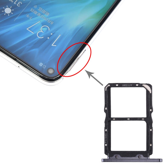SIM-Kartenfach + SIM-Kartenfach für Huawei Honor 20S (Schwarz)