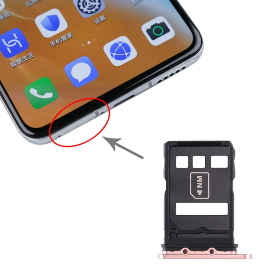 SIM-Kartenfach + NM-Kartenfach für Huawei P40 (Gold)