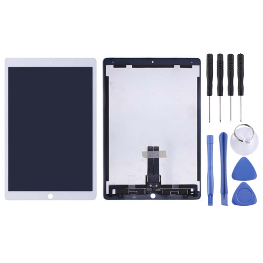 Original LCD Screen for iPad Pro 12.9 inch A1670 A1671 with Digitizer Full Assembly (White) by buy2fix