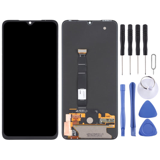 Original AMOLED Material LCD Screen and Digitizer Full Assembly for Xiaomi Mi 9(Black) by buy2fix
