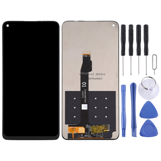 OEM LCD Screen for Huawei Nova 7 SE / CDY-AN00 with Digitizer Full Assembly(Black) by buy2fix