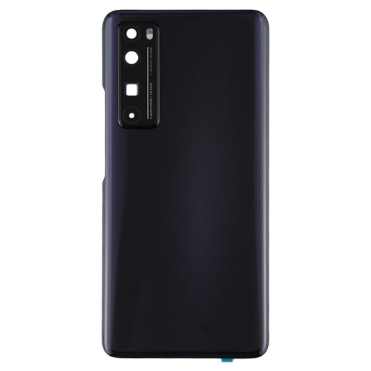 Original Battery Back Cover with Camera Lens Cover for Huawei Nova 7 Pro 5G(Black) by buy2fix