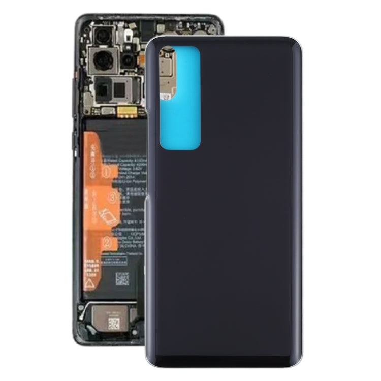 Battery Back Cover for Huawei Nova 7 Pro 5G(Black) by buy2fix