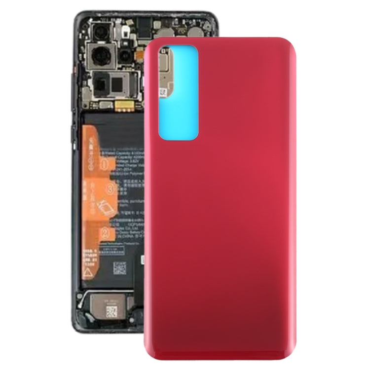 Battery Back Cover for Huawei Nova 7 5G(Red) by buy2fix