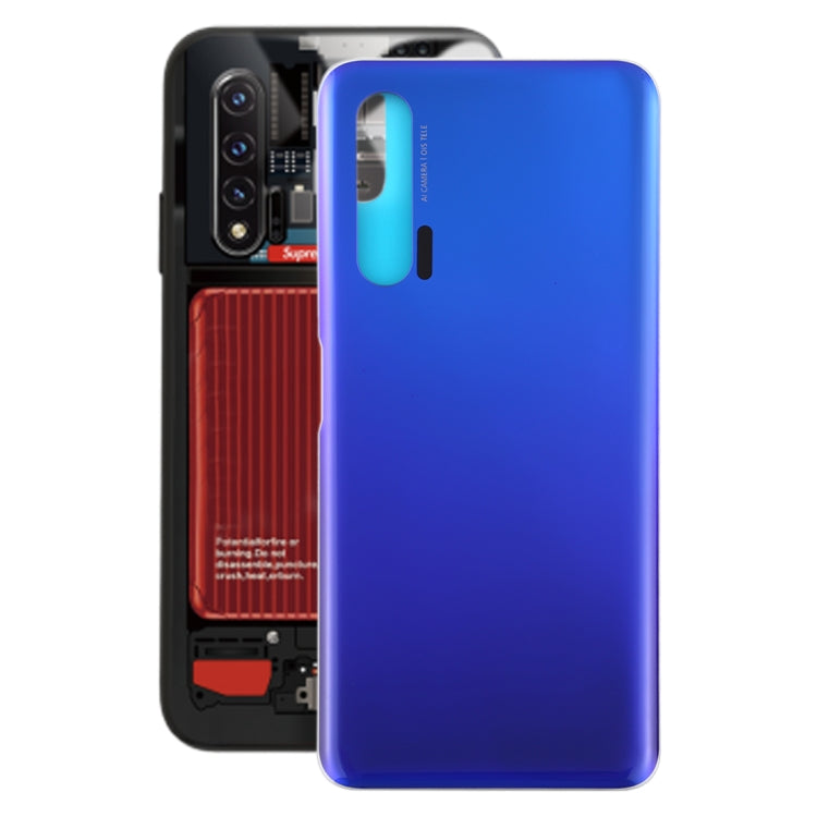 Battery Back Cover for Huawei Nova 6 5G(Blue) by buy2fix