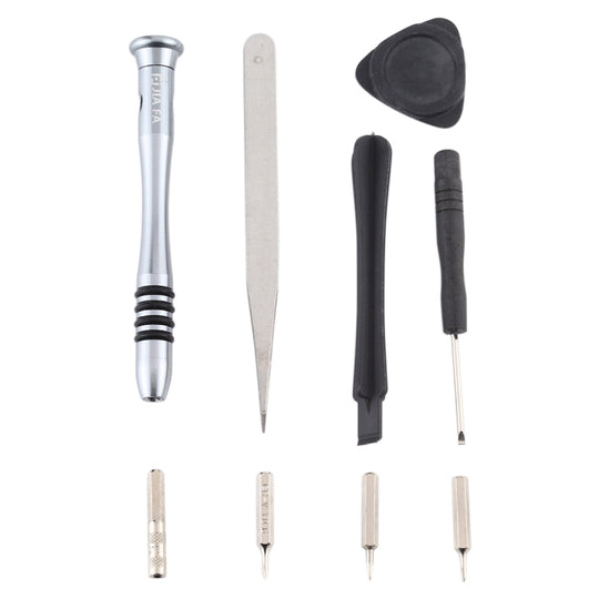 JIAFA JF-669 Outils de réparation de démontage de téléphone portable 9 en 1