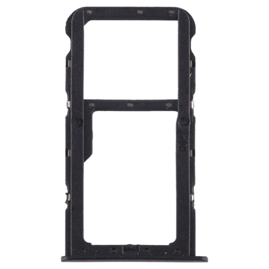 SIM Card Tray + SIM Card Tray / Micro SD Card Tray for Huawei Honor Play 7X (Black) by buy2fix