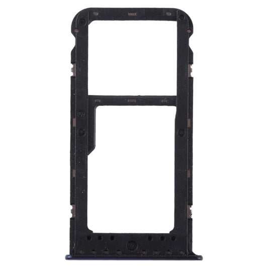 SIM Card Tray + SIM Card Tray / Micro SD Card Tray for Huawei Honor V9 Play (Blue) by buy2fix