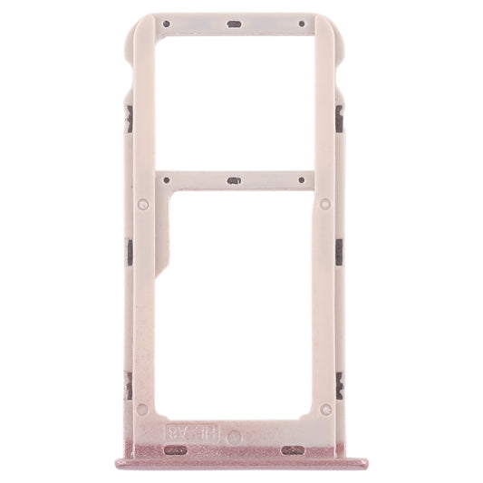 SIM Card Tray + SIM Card Tray / Micro SD Card Tray for Huawei Honor 6A (Pink) by buy2fix