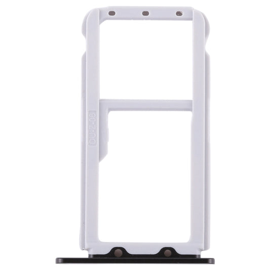 SIM Card Tray + SIM Card Tray / Micro SD Card Tray for Huawei Honor V9 (Black) by buy2fix