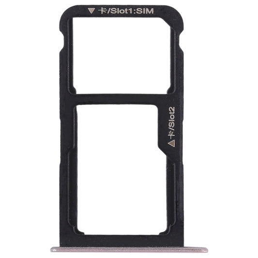SIM Card Tray + SIM Card Tray / Micro SD Card for Huawei P9 Lite(Pink) by buy2fix