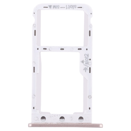 SIM Card Tray + SIM Card Tray / Micro SD Card for Huawei Enjoy 7 (Gold) by buy2fix
