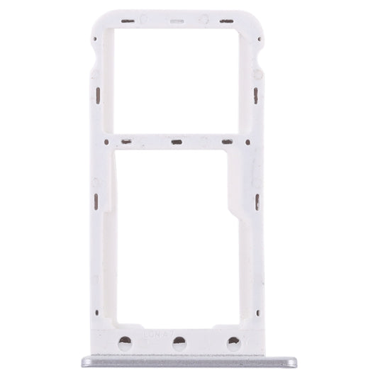 SIM Card Tray + SIM Card Tray / Micro SD Card for Huawei Enjoy 7 (Silver) by buy2fix