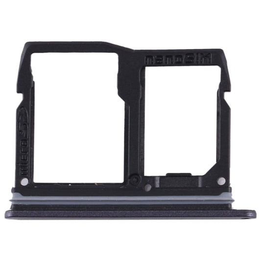 Nano SIM Card Tray + Micro SD Card Tray for LG Stylo 5 / Q720 LM-Q720MS LM-Q720TSW Q720CS (Black) by buy2fix