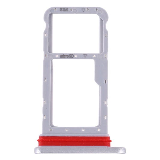 SIM Card Tray + Micro SD Card Tray for Huawei Honor Waterplay (Silver) by buy2fix