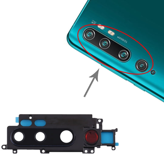 Kameraobjektivabdeckung für Xiaomi Mi CC9 Pro / Mi Note 10 / Mi Note 10 Pro (Schwarz)