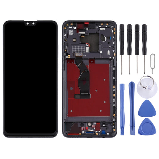 Original OLED LCD Screen for Huawei Mate 30 Digitizer Full Assembly with Frame(Black) by buy2fix