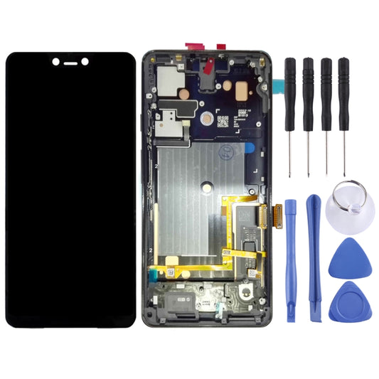OEM LCD Screen for Google Pixel 3 XL Digitizer Full Assembly with Frame (Black) by buy2fix