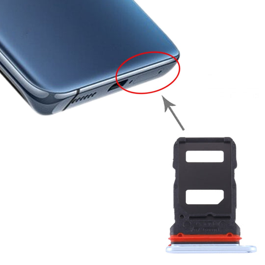 SIM-Kartenfach + SIM-Kartenfach für Vivo X50 Pro (Blau)