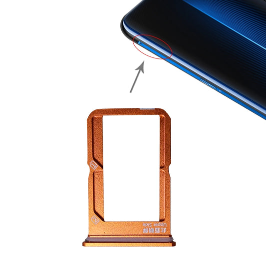 For Vivo iQOO SIM Card Tray + SIM Card Tray (Orange) by buy2fix
