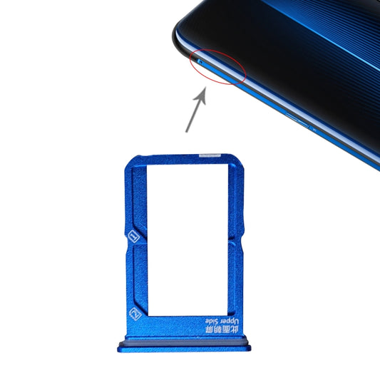 For Vivo iQOO SIM Card Tray + SIM Card Tray (Blue) by buy2fix