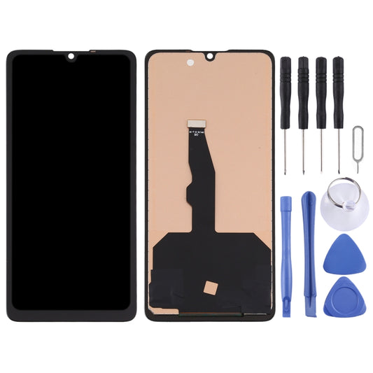 TFT Material LCD Screen and Digitizer Full Assembly (Not Supporting Fingerprint Identification) for Huawei P30 by buy2fix