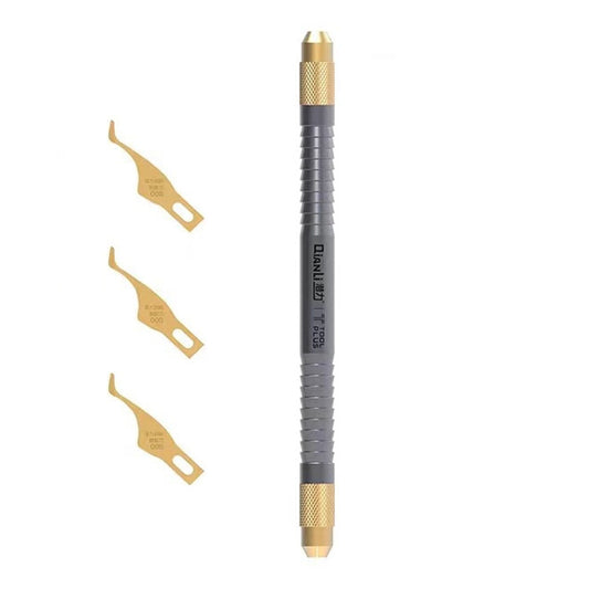 QIANLI 008 Multifunctioal CPU IC Glue Remover Knife Thin Blade Motherboard BGA Chip Glue Cleaning Knife by QIANLI