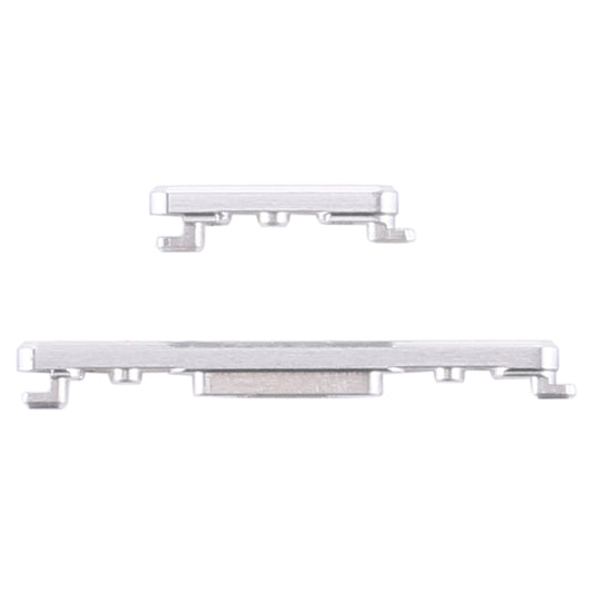 For Huawei P40 Pro Power Button and Volume Control Button (Silver) by buy2fix