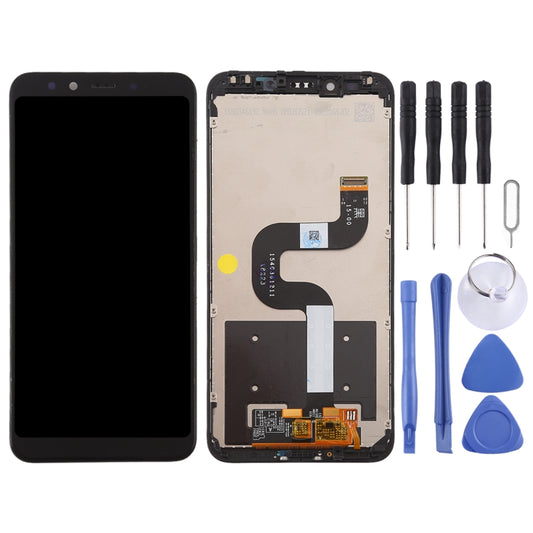 TFT LCD Screen for Xiaomi Mi 6X / A2 Digitizer Full Assembly with Frame(Black) by buy2fix