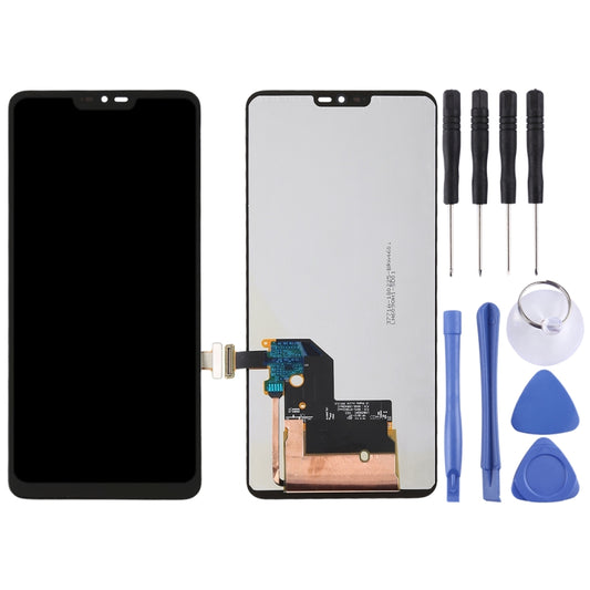 Original LCD Screen for LG G7 ThinQ / G710 G710EM G710PM G710VMP with Digitizer Full Assembly(Black) by buy2fix