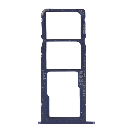 SIM Card Tray + SIM Card Tray + Micro SD Card for Huawei Honor Play 8A (Blue) by buy2fix