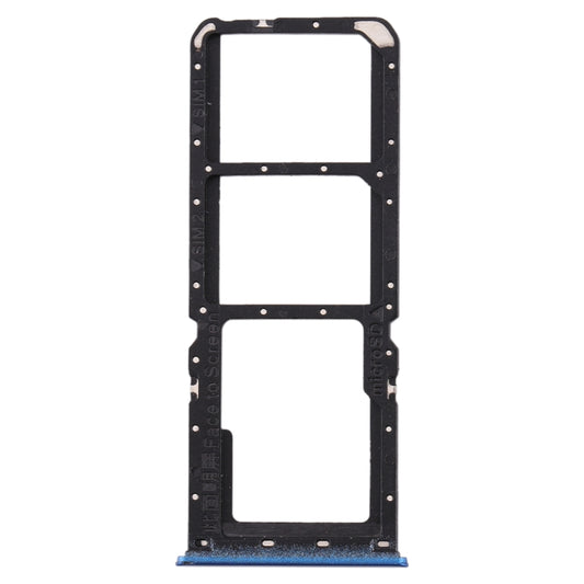 For OPPO A11x/A11/A9(2020)/A5(2020) SIM Card Tray + SIM Card Tray + Micro SD Card Tray (Blue) by buy2fix