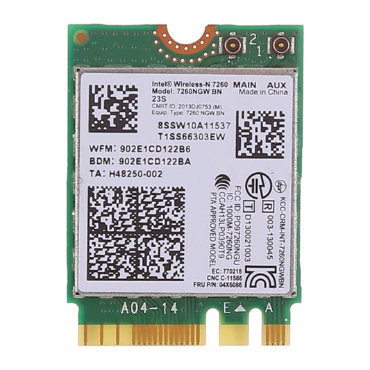 Wireless Network Card 7260NGW 7260BN for Lenovo 2014 X1 T440 L540 X240 - Add-on Cards by buy2fix | Online Shopping UK | buy2fix