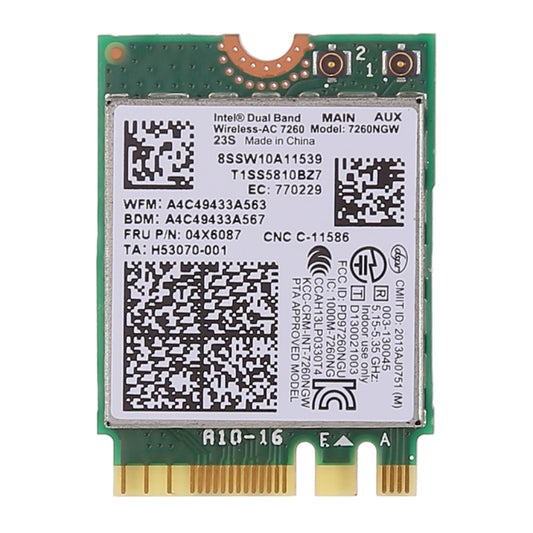 Dual Band AC1200 Wireless NGFF M.2 Wifi Card 7260NGW 7260AC Network Card for Lenovo T440 X240 B40 B50 Y40 Y70 Y50 7260AC - Add-on Cards by buy2fix | Online Shopping UK | buy2fix