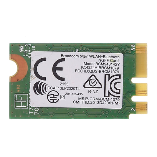 BCM943142Y M.2 NGFF Wireless 150Mbps 802.11b/g/n Bluetooth 4.0 Network Card by buy2fix