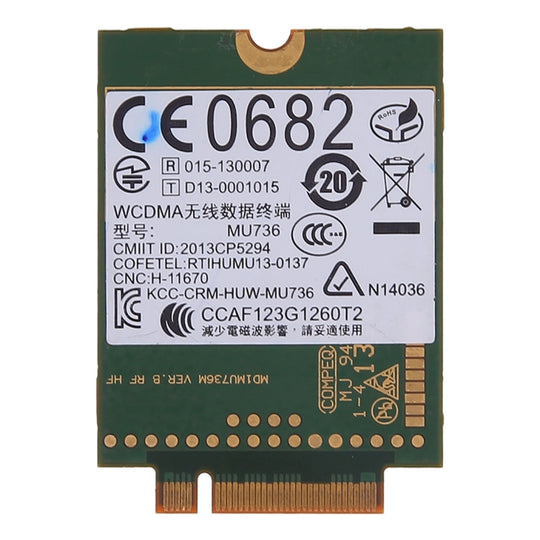 Carte réseau sans fil pour Huawei MU736, Module de carte WWAN 3G 723985-001 748599-001