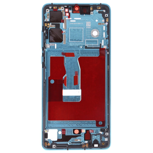 Front Housing LCD Frame Bezel Plate with Side Keys for Huawei P30(Twilight) by buy2fix