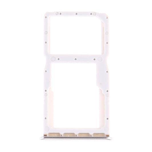 SIM Card Tray + SIM Card Tray / Micro SD Card Tray for Huawei P30 Lite (White) by buy2fix