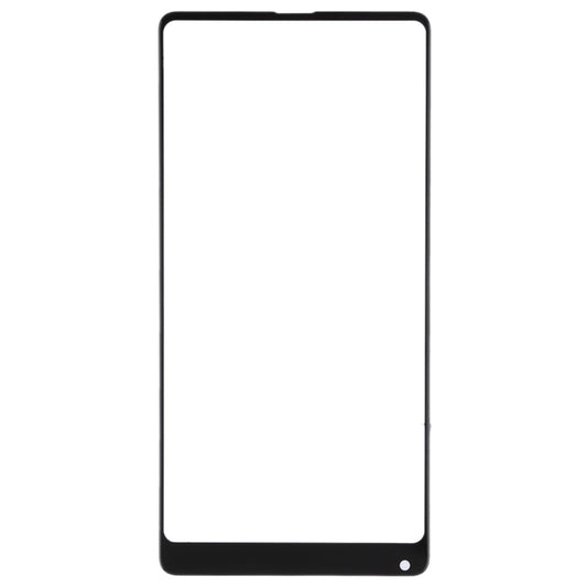 Front Screen Outer Glass Lens for Xiaomi Mi Mix2(Black) by buy2fix