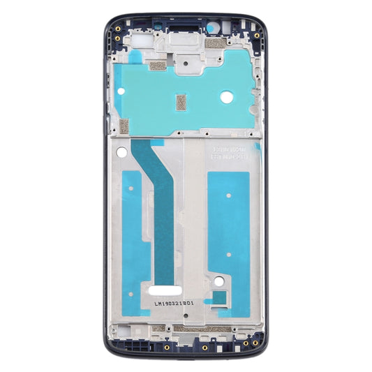 Front Housing LCD Frame Bezel for Motorola Moto G6 Play(Black) by buy2fix