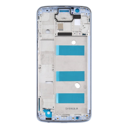 Front Housing LCD Frame Bezel for Motorola Moto G6 Plus(Blue) by buy2fix