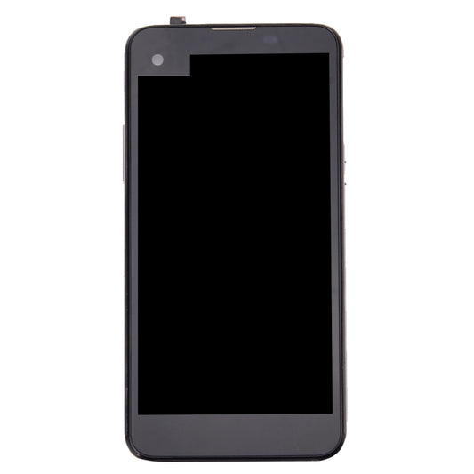 TFT LCD Screen for LG X Screen / K500 with Digitizer Full Assembly with Frame(Black) by buy2fix