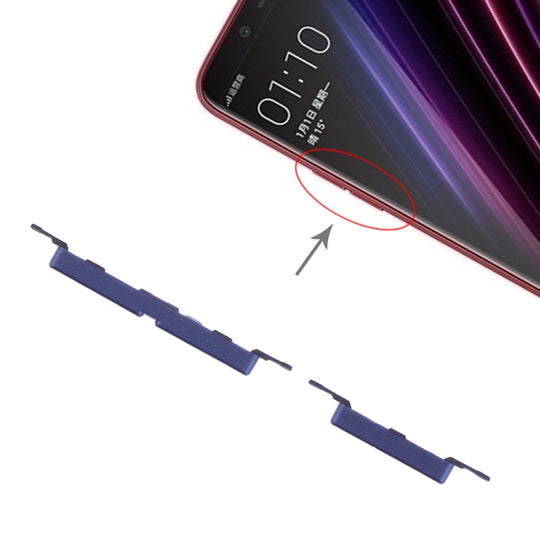 For OPPO A1 Side Keys(Blue)